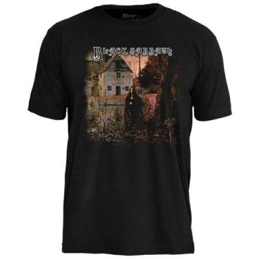 Imagem de Camiseta de Banda Black Sabbath Stamp Unissex  Oficial Heavy Metal  10
