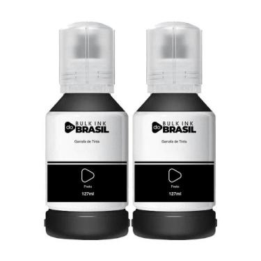 Imagem de Kit 2 Tintas Para Epson L4160 L4150 T504 L6171 L6161 L6191 - Bulk Ink 