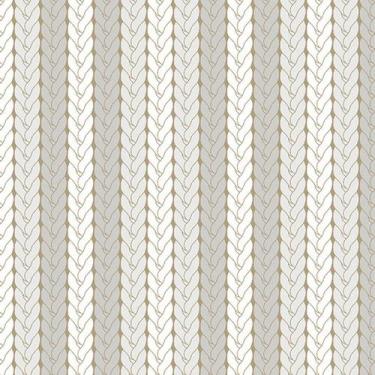 Imagem de Tecido Tricoline Tricô Cinza - Fuxicos e Fricotes - 50 cm x 150 cm