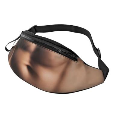Imagem de Pochete bolsa de cintura ajustável para homens, mulheres, viagens, caminhadas, ciclismo, corrida, Barriga, One Size