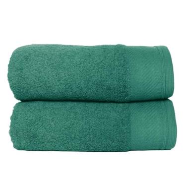 Imagem de Kit 2 Toalhas de Banho Grandes e Macias 100% Algodão Premium Eleganz 530g Alta Absorção e Conforto (2 Alpes)