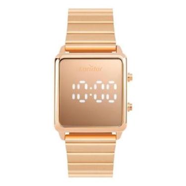Imagem de Relógio Condor Feminino Digital Rosé - COMD1202AKA/4J-Feminino