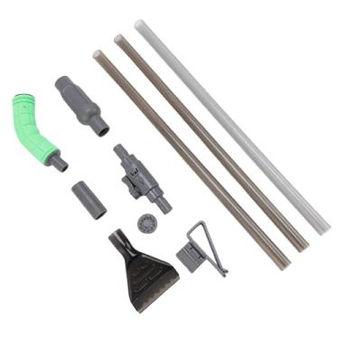 Imagem de GLOGLOW Limpador de Areia de Areia de de Siphon Siphon, Material de PVC, Remoção Eficaz de Detritos, Adaptável para Aquários de 50-90 Cm Ferramentas de Limpeza de Tanques de Peixes
