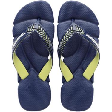 Imagem de Chinelo Masculino Havaianas Power 2.0 Original, Azul marinho, 41/42