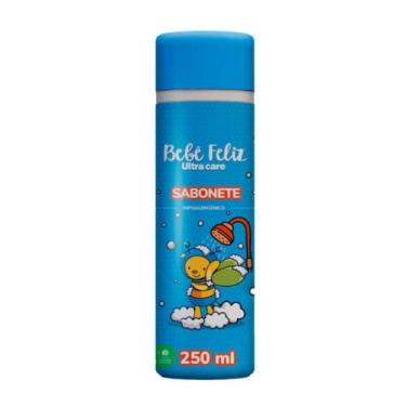 Imagem de Bebê Feliz Sabonete de Limpeza Suave Pele Delicada 250 ml - Bebê Feliz