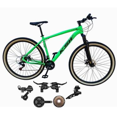 Imagem de Bicicleta Ksw Xlt Aro 29 21v Cambios Trocadores Pedivela Catraca SHIMA