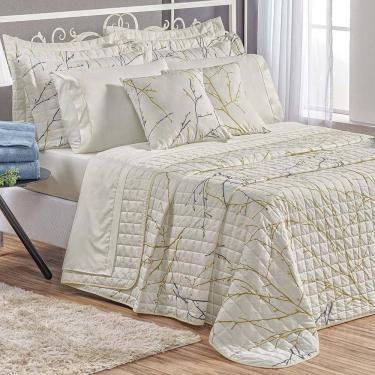 Imagem de Cobre Leito Queen Top Line Estampado 180 Fios 3 Peças - Gallys