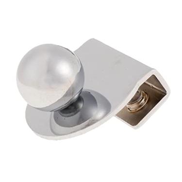 Imagem de barenx Puxador embutido em vitrine de vidro, maçanetas de 3 a 8 mm - 40 x 41 mm