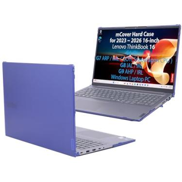 Imagem de mCover A capa é compatível apenas com Notebook Lenovo ThinkBook 16 G6 / G7 / G8 / G9 Series 2023-2026 (Não serve para nenhum outro modelo Lenovo) - Azul