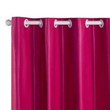 Imagem de Cortina Blackout PVC 2,20m x 1,30m 100% Policloreto de Vinila - Pink -