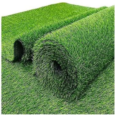 Imagem de Tapete de grama sintética artificial para ambientes internos e externos, varanda, jardim, tapete de grama sintética, para festas de casamento, Natal, orifícios de drenagem, tapete de grama sintética