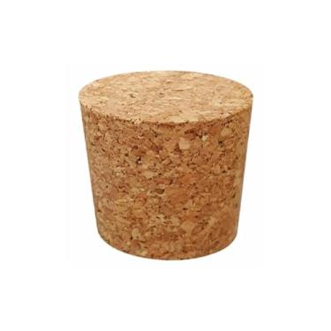 Imagem de Kit com 20 unidades - Tampa Rolha Cortiça Para Potinho De Vidro Boca 38-20x33x28