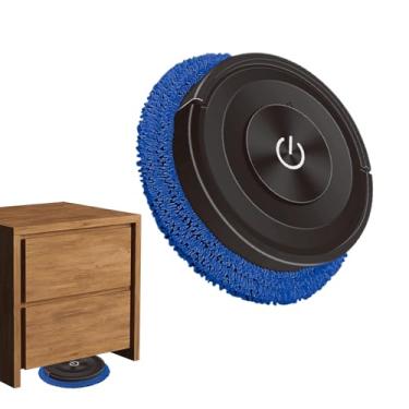 Imagem de Robô a vácuo – Aspiradores robóticos automáticos 2 em 1, limpador de varrer dispositivo inteligente para piso, tapete, pêlos de animais de estimação, pequeno espaço, casa, apartamento, sala de estar
