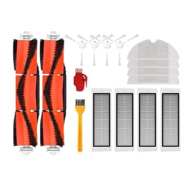 Imagem de Hepa Filter Main Side Brush Mop Cloth Compatible With Xiaomi Mijia 1C 1T Mi Robot Vacuum Mop Dreame F9 Robotic Vacuum Cleaner Accessories(Dark Khaki)