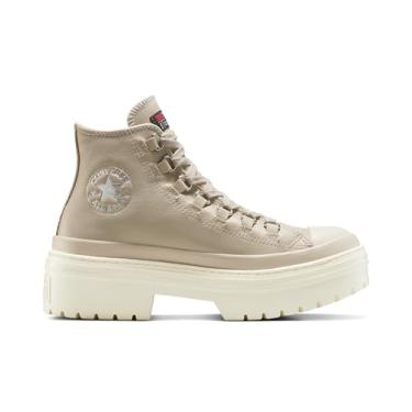 Imagem de Converse Tênis feminino Chuck Taylor All Star Lugged Heel Wp Hi, Papiro/Papiro/Egret, 11 Women/9 Men