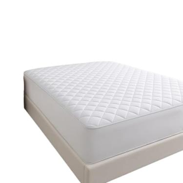 Imagem de Capa de Colchão Matelada | Conforto, Proteção, Lavável e Diversos Tamanhos E Cores- Conforto e Proteção Total (CAPA COLCHÃO BRANCA,SOLTEIRO)