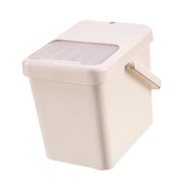 Imagem de YWJLQH Balde para escorrer borra de chá, filtro de resíduos com alça para acessórios de mesa de cerimônia, cesto de lixo para borra de chá, 10 L