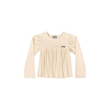 Imagem de Blusa Manga Longa Infantil para Menina Quimby-Feminino