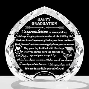 Imagem de Presentes de formatura para ela 2025 exclusivos - Layser de cristal gravado classe de 2025 presentes - ideias de presente de formatura para faculdade ensino médio para mulheres, homens, meninas