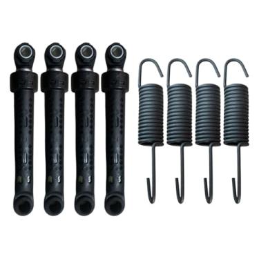 Imagem de Kit 4 Amortecedor + 4 Mola Para Lava e Seca Samsung WD136