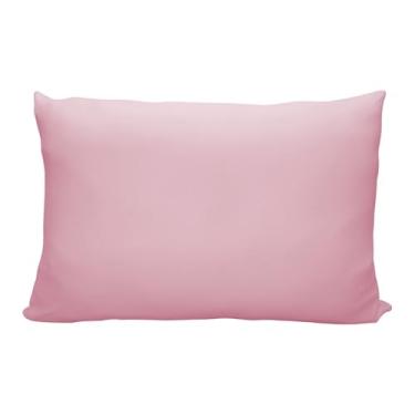 Imagem de Fronha Lisa Portallar Doce Vida 70% Algodão Rosa Star