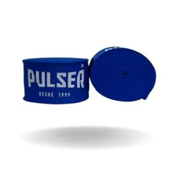 Imagem de Par Bandagem Pulser 3 Metros Elástica Atadura Boxe Muay Thai