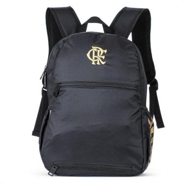 Imagem de Mochila Esportiva Xeryus Flamengo Porta-Bola 14004 Preto - Único-Unissex