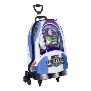 Imagem de Mochila com Rodinha 3D - Toy Story Buzz Nave - Diplomata