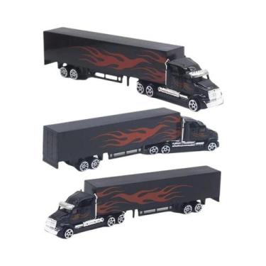 Imagem de Modelo De Caminhão Tanque De Óleo Em Escala 1:87, Brinquedo Clássico P