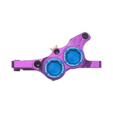 Imagem de Caliper De Freio Hidráulico De Montagem Plana Com 4 Pistões Para Bicic