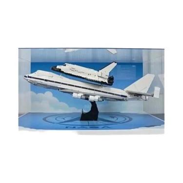 Imagem de Conjunto De Blocos De Montar Modelo De Avião Shuttle Para Crianças 103
