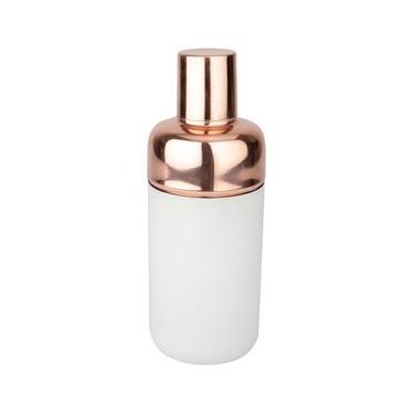 Imagem de Coqueteleira Fracalanza 28723 Branco/Cobre - 500 ml