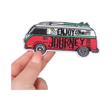 Imagem de Adesivo Bordado Para Camping Ao Ar Livre, Patch De Ferro Para Roupas D