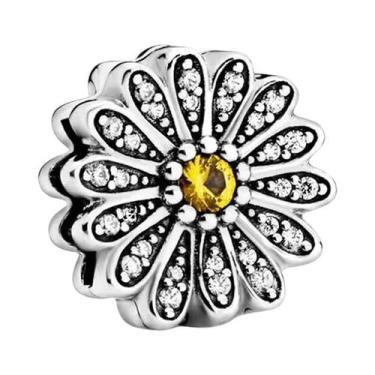 Imagem de Pulseira De Charme Coração Trevo Com Reflexões Em Prata 925, Joia DIY 