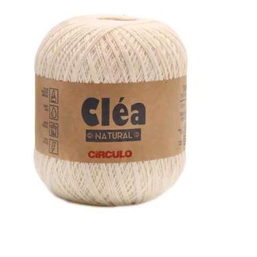 Imagem de Linha Cléa 1000 para Crochê e Tricô Natural - 1000 metros - Cor 20 - C