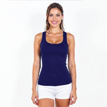 Imagem de Regata Nadador Feminina Viscolycra Básica Casual Blusa e Cia-Feminino