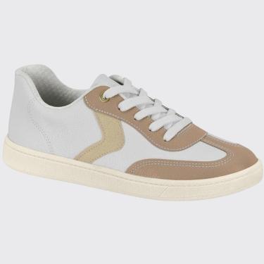 Imagem de Tênis Casual Clássico Feminino Cadarço Beira Rio 4313.103.27663 Branco N° 39-Feminino