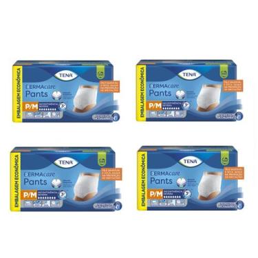 Imagem de Roupa Íntima Geriátrica/Adulto Tena Pants Dermacare - 4 Pacotes com 16