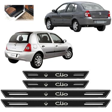Imagem de Soleira De Porta Platinum Clio Todos 2000 A 2016 Preto