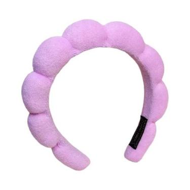 Imagem de Faixa De Cabelo Feminina De Esponja Multifuncional Para Lavar O Rosto,