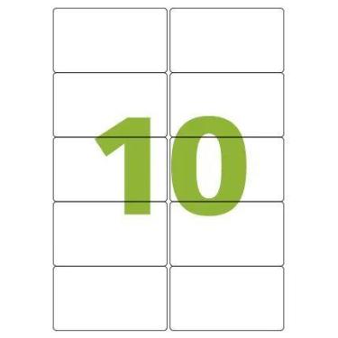 Imagem de Etiqueta Nº10 100 folhas Colacril