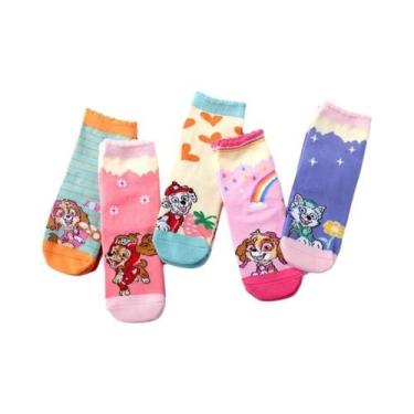 Imagem de Meias De Algodão Paw Patrol Para Crianças, 10 Peças, 5 Pares, Meninos,