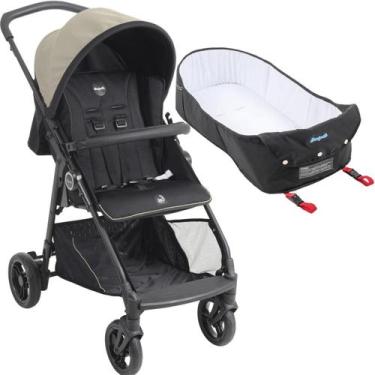 Imagem de Carrinho de Bebe Passeio com Ninho Moises Burigotto Lui 22 Sand