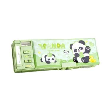 Imagem de Estojo De Lápis Cartoon De Grande Capacidade Com Fechadura De Combinaç