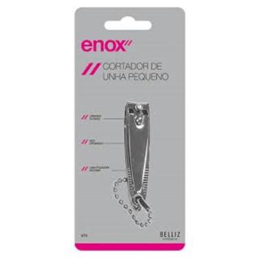 Imagem de Cortador de Unha 670 Pequeno Enox Inox Portátil