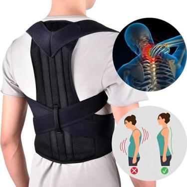 Imagem de Corretor Postural Ortopédico Para Alinhar a Coluna e Alívio de Dores R