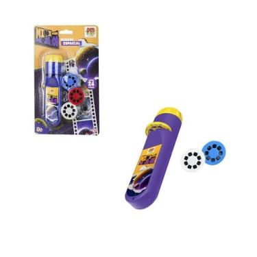 Imagem de Brinquedo Projetor Desenho Espacial Astronauta 24 Imagens - Dm Toys