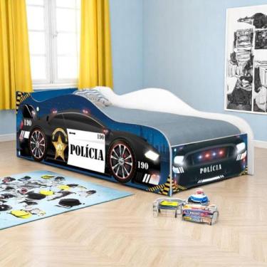 Imagem de Cama Carro De Polícia Kids Infantil - Kids Mobili