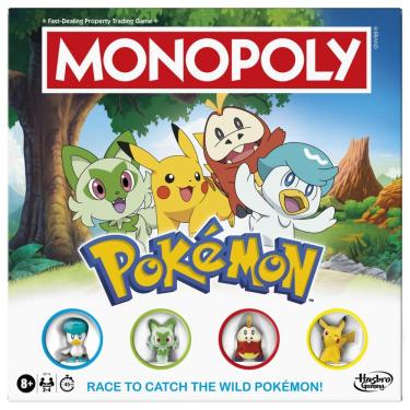 Imagem de Jogo de tabuleiro Monopoly Edição Pokémon Hasbro multicolorido para 2 a 4 jogadores