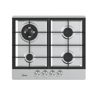 Imagem de Cooktop a Gás Midea 4 Bocas com Mesa em Inox - CYB4B